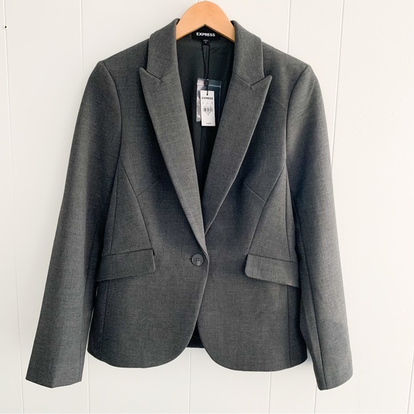 Express Single Button Blazer - Picture 1 of 9
